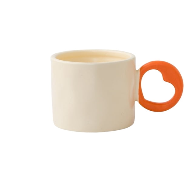 Taza de café de cerámica de gran capacidad con forma de michelín for el hogar, regalo for parejas, 350 ml