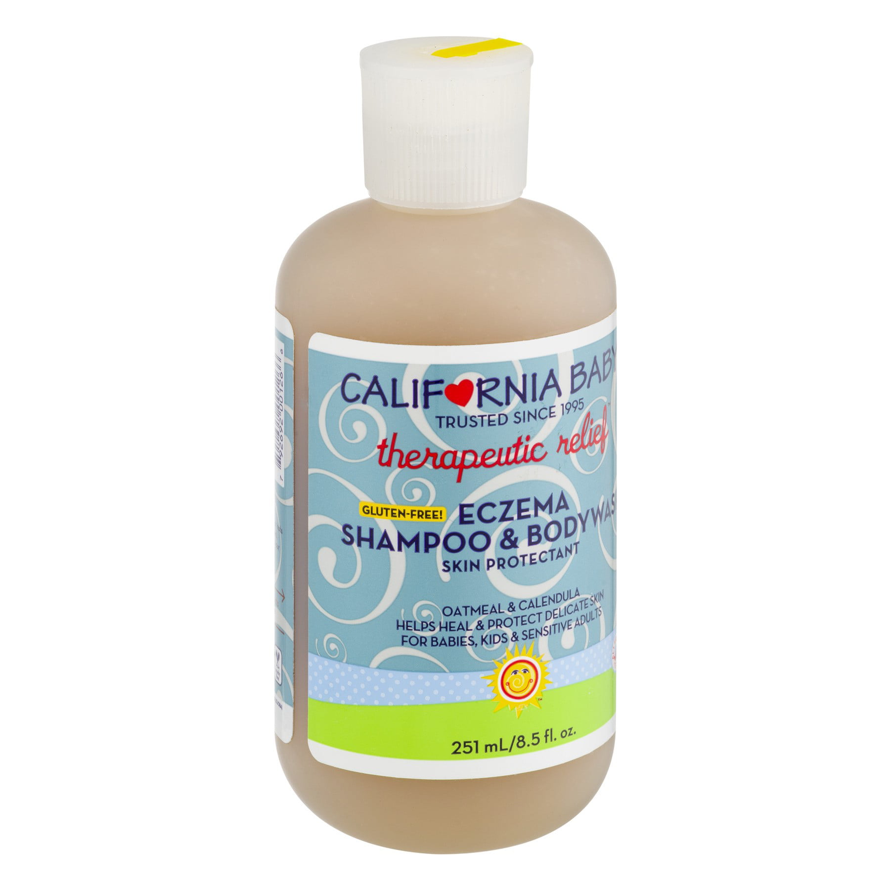 california baby eczema shampoo & bodywash