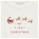 thumbnail image 3 of Conjunto Carter's Child of Mine Unisex 2 Piezas con Estampado Navideño Talla 3-6 Meses Beige, 3 of 4