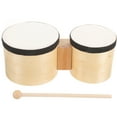 thumbnail image 1 of Bongo Drum Beginners Bongo Percussion Bongo Drum Music Instrument for Adults, 1 of 8