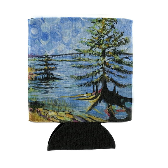 Carolines Treasures JMK1275CC Life on the Causeway Can or Bottle Hugger  Can Hugger multicolor