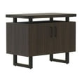 thumbnail image 5 of Safco Mirella 29.5"H Modern Wood Storage Cabinet in Southern Tobacco, 5 of 6