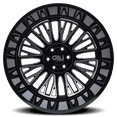 thumbnail image 3 of 24x14 Cali Off-Road 9116 Vertex Black and Milled Wheel 8x6.5 (-76mm), 3 of 4