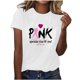 thumbnail image 1 of Mujeres Pantalones Cortos, Verano Ocio Impresión Cuello Redondo Camiseta de Manga Corta, Blusa de Moda Casual, 1 of 4