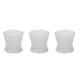 thumbnail image 5 of Vasos de tinta para tatuajes, 100 vasos de tinta para tatuajes Vasos de tinta para tatuajes desechables Vasos de pigmento para tatuajes desechables Solución innovadora, 5 of 8