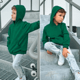 thumbnail image 4 of BIG ELEPHANT Sudadera con Capucha para Niño de Forro Polar Tipo Pulóver, Sudaderas con Capucha de Manga Larga Cálidas con Bolsillo para Niños, 4 of 10