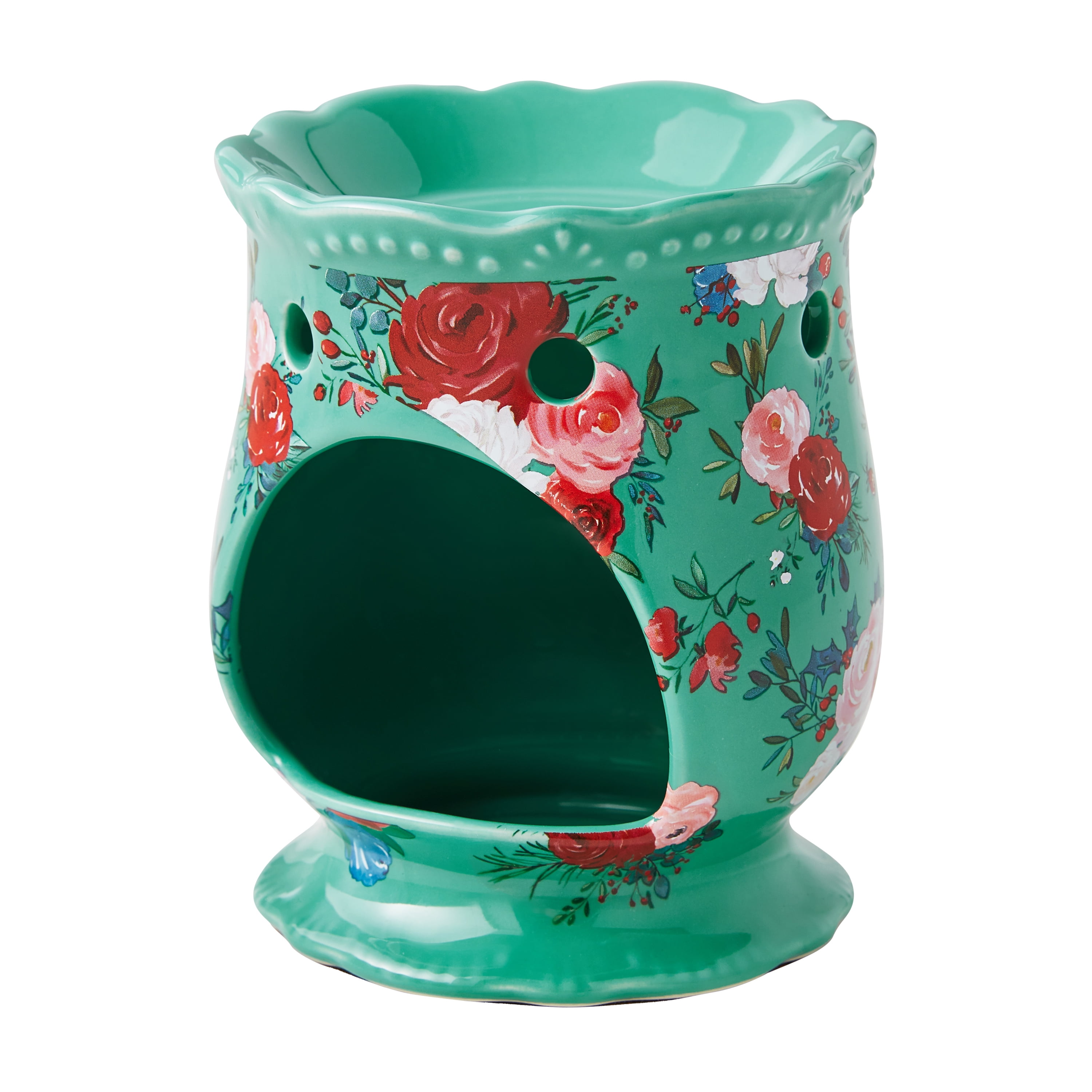 The Pioneer Woman Wishful Winter Ceramic Tealight Wax Warmer