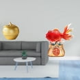 thumbnail image 2 of Escultura moderna de resina y koi para estantería, comedor, dormitorio, oficina, entrada, adorno de buena para el Feng Shui del hogar., 2 of 8