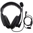 thumbnail image 3 of 2x Auriculares con Micrófono Y PTT para Dedo para 777S RT21 / 22 SM SunniMix Auriculares aéreos profesionales, 3 of 8