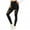 Black, variant on Ramiter Fleece Lined Leggings Women Women'S Solid Color Training Running Sports Pants Bottoming Pants Leopard Yoga Pants Flare L,Black