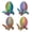 W 4pc, variant on 3D Printed Dragon Egg - Small with Wings Inside, Surprise for Gift, Desk Executive Pet, Figurine Decor