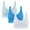 Light Blue#bra seamless women, variant on FAVIPT Women's Bralettes Push Up Traceless Underwear Mesh Breathable Removable Pads Bralette Wireless Pack of 3 Bras Red,XL