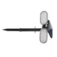 thumbnail image 3 of Luz De Suelo De Paisaje, Doble Cabezal, Iluminación De 270 Grados, 2200Mah, Energía Solar, Ip65, Lámpara De Césped Impermeable Para Pasarela De Jardín Methold HA013213-00, 3 of 7