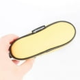 thumbnail image 4 of serony Housse de Tête de Club de Golf en Cuir PU Forme de Espadrilles Putter Noir Jaune, 4 of 5