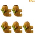 thumbnail image 1 of Muñeco de peluche bonito de 5 uds., muñeco de delfín de agua, anillo a presión para muñeca, juguetes de peluche, juguetes de capibara, anillo de mano, círculos Pop divertidos, vacaciones para niños Gi, 1 of 5