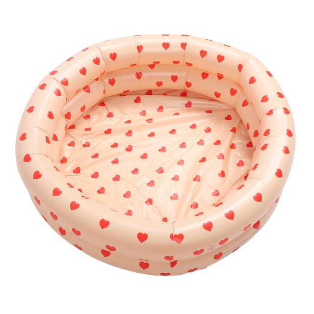 Pequeña Piscina Para Niños, Piscina Infantil Segura Vintage Rosa, Portátil para Niños Pequeños para Interiores