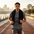 thumbnail image 6 of Microfiber Sports Towel Quick Dry Gym Sweat Towel with Storage Pouch, Super Absorbent Lightweight Workout Towel for Fitness Yoga Running Travel, Fast Drying Portable Sport Towel, 6 of 6