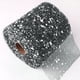 thumbnail image 1 of Zhuge Flores, regalos, decoraciones para cajas de regalo, regalos, flores frescas, malla de gasa con puntos de nieve, malla de embalaje (15 * 1500 cm, negro), 1 of 5