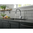 thumbnail image 3 of Delta Mateo Single Handle Pull-Down Kitchen Faucet with Shield Spray Technology in Arctic Stainless 9183-AR-DST, 3 of 7