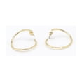 thumbnail image 1 of Banana Republic Pendientes de aro retorcidos para mujer, ,, 1 of 2