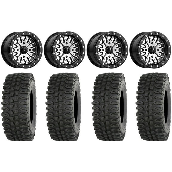 MSA Brute Beadlock 14" UTV Wheels 30" BDC Tires Polaris RZR XP 1000 / PRO XP / Ranger XP 900/1000