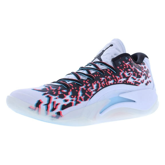Nike Jordan Zion 3 Mens Shoes Size 8, Color: Football Grey/Black/Flash Crimson/Chlorine Blue