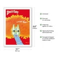 thumbnail image 2 of It’s Crazy (C’est Fou) - Perrier Sparkling Water - Vintage Advertising Poster by Bernard Villemot c.1978 - Fine Art Rolled Canvas Print 27in x 40in, 2 of 4