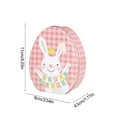 thumbnail image 3 of Hyknon Easter Candy Box Egg Shaped Gift Container Boxes Metal Bunny Treat Storage Box Assorted Party Supplies for Friends Colleague Classmates, 3 of 6