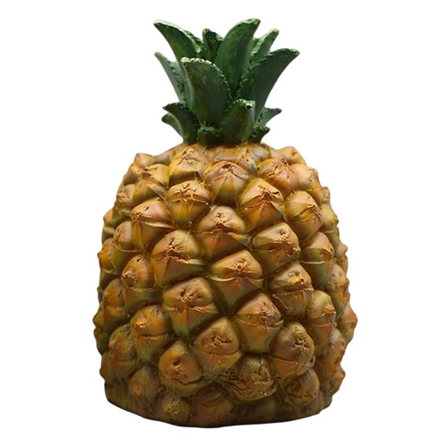Lámpara De Césped De Piña Lámpara solar de piña para césped, IP55, resina artesanal, estatua de piña, luz de jardín (marrón) Ehuebsd Para estrenar