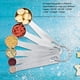 thumbnail image 4 of Cucharas Medidoras Para El Hogar, Cucharas Medidoras Para Condimentos, Duraderas Para Uso Doméstico, Restaurante, Café, Condimentos, Cocina Cergrey Seasoning Measuring Spoons, 4 of 8