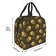 thumbnail image 3 of Easygdp Cute Cartoon Bees Bolsa Térmica Premium - Tela Oxford Impermeable, Gran Capacidad, Bolsillo Frontal, Unisex para Trabajo, Escuela, Actividades al Aire Libre y Picnics, 3 of 8