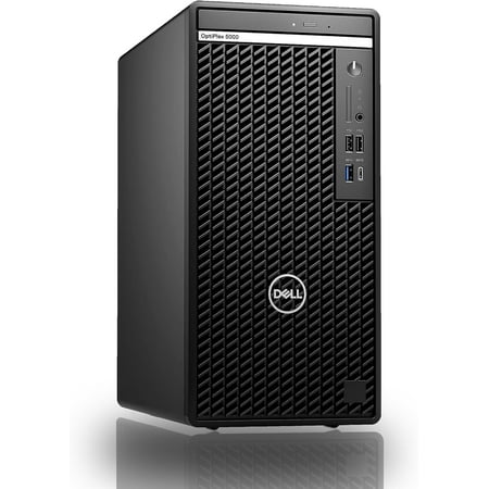 DELL OptiPlex 5000 Business Desktop Computer Tower, Intel Core 12th Gen i5-12500 Processor, 8GB RAM, 256GB PCIe SSD, Intel UHD Graphics 770, DVD Drive, Windows 11 Pro