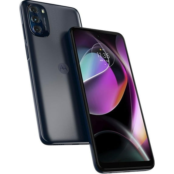 Restored AT&T Motorola Moto G (2022) Cell Phone 64GB 4GB RAM 5000 mAh Moonlight Gray