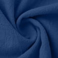 thumbnail image 6 of Bermuda Shorts for Women Knee Length Cotton Linen Elastic Waist Drawstring Shorts Summer Capris Pants with Pockets Dark Blue 2XL, 6 of 8