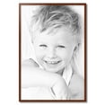 thumbnail image 2 of ArtToFrames 25" x 37" Walnut Picture Frame, 25x37 inch Brown Wood Poster Frame (WOM-4215),  Pack, 2 of 8