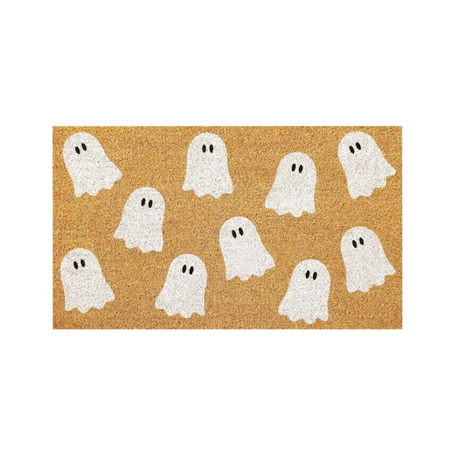 TIELUTT Halloween Theme Doormat Halloween Floormat Welcome Mat for Bathroom Home Adornment Rug for Size Bed Throw Blankets Pack Decorative Throws for Couch Flannel Throw Blanket Big Throw Blankets