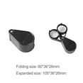 thumbnail image 4 of 10X 30mm Doble Abierto Plegable Joyería Portátil Lupa de Vidrio Óptico Lupa Ndcxsfigh Para estrenar, 4 of 4