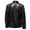 Black, variant on Mens Faux s & Jackets- Leather Plus Fleece Jacket, Motorcycle Jacket, Leather Jacket Coffee,XL