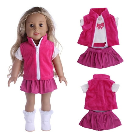 ?MIARHB?Lovely Coats Three-piece Suit 18 inch Our Generation For American Doll Girl