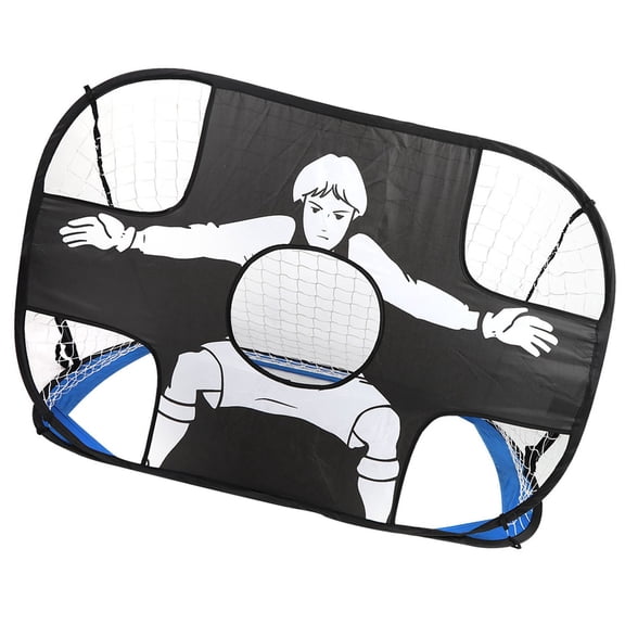 Kids Soccer Goal Post Net, sturdy Oxford Cloth Football Goal Net for Children Training, Lightweight and Portable, Great for Indoor and Outdoor Play, with Humanized Woven Belt,