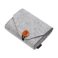 thumbnail image 1 of Bolsa de almacenamiento de fieltro portátil, accesorios electrónicos, funda protectora para adaptador de corriente MacBook, ratón WD.WDQZL Ropa, 1 of 6