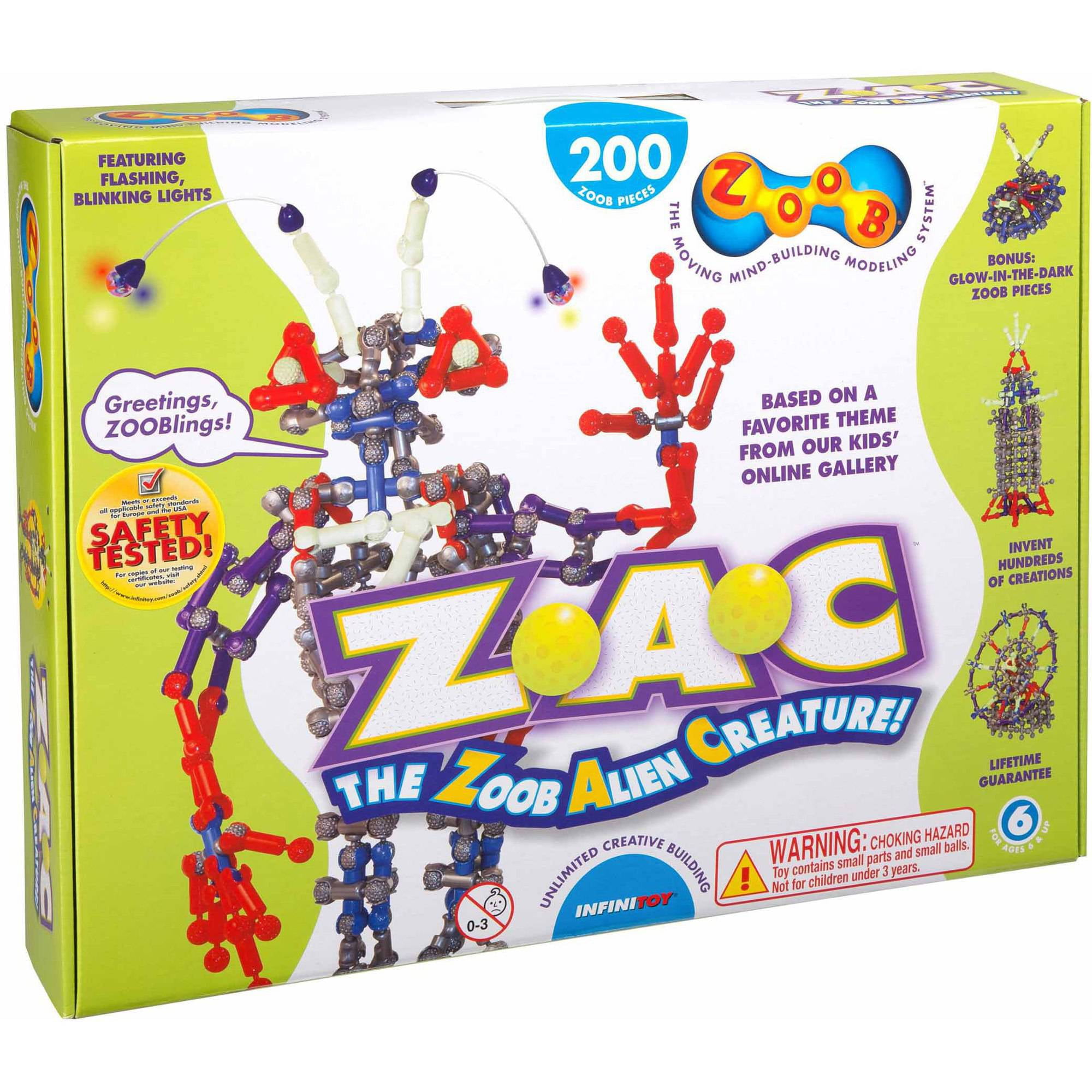 ZOOB Galax-Z Z-Star Explorer SciFi DIY Construction Kit with Movable Joints 