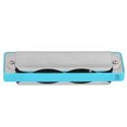 thumbnail image 2 of Yazoeia 10‑Hole Harmonica Blues B Key Harp Wind Musical Instrument Beginner Practice AM‑20DBlue YQ320-4909, 2 of 13
