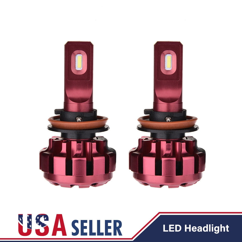 JDM ASTAR 2x 10000 Lumens Extremely Bright H11 H8 LED Headlight Hi//Lo Beam Bulbs
