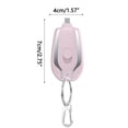 thumbnail image 2 of Edgergery Mini Emergency Power Supply, Keychain, Buckle, Portable Gifts, Emergency Mobile Power, 1500mA, 2 of 2