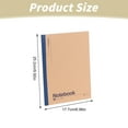 thumbnail image 3 of School Supplies!10 Pcs Primary Composition Notebook For Kids Primary JournalWriting Journal With Spine 60 Pages Draw And White Journal For Student School (A5 B5) B, 3 of 9