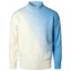 thumbnail image 1 of Suéter de cuello alto para hombre, novedad de otoño e invierno de 2022, suéter informal de talla grande con estampado degradado para hombre Pompotops oipoqjl39405, 1 of 5