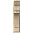 thumbnail image 2 of Ekena Millwork 8"W x 24"D x 36"H Merced Rough Sawn Traditional Outlooker, Douglas Fir, 2 of 4