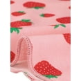 thumbnail image 4 of Agnes Orinda Women's Plus Size Mother's Day Pajamas Cute Strawberry Heart Bow Pattern Cami Shorts Sleepwear Set 3X Pink, 4 of 5