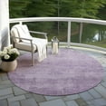 thumbnail image 6 of Addison Rugs Chantille Indoor/Outdoor Transitional Abstract Lavender Washable Round Rug, 8' x 8', 6 of 6